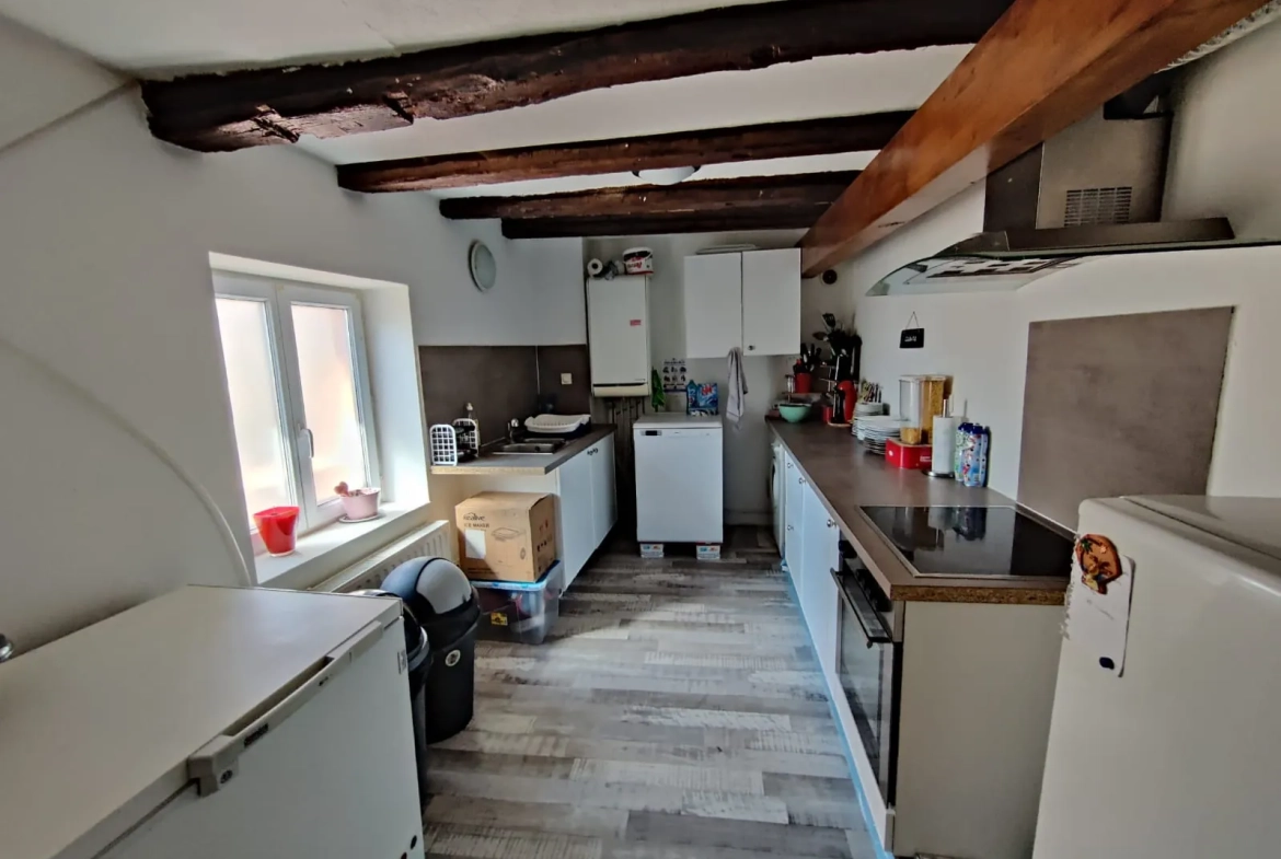 Maison de ville rénovée avec 3 appartements à Wissembourg 