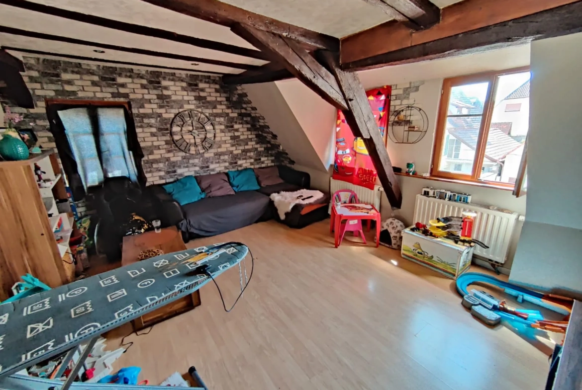 Maison de ville rénovée avec 3 appartements à Wissembourg 