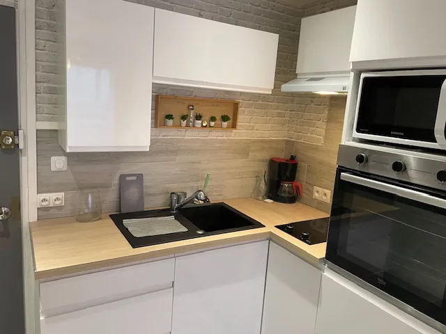 Appartement 2 pièces avec vue latérale sur l'océan à Saint Hilaire de Riez 
