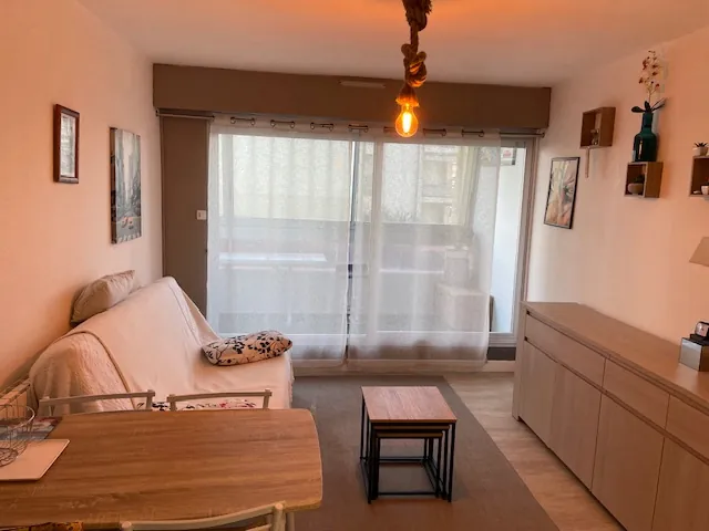 Appartement 2 pièces avec vue latérale sur l'océan à Saint Hilaire de Riez 