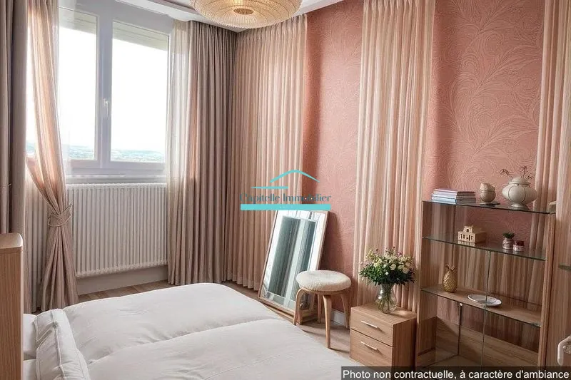 Appartement traversant avec vue sur l'étang de Thau à Sete, 61 m² 