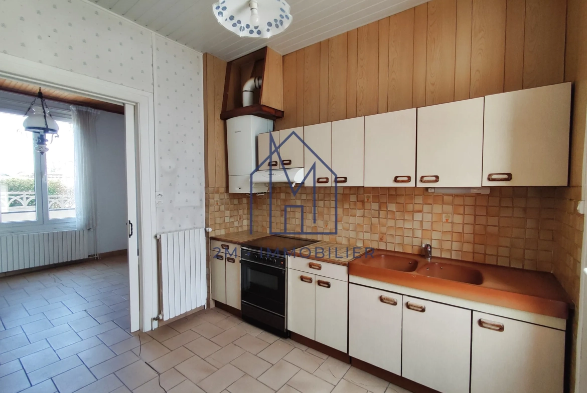 Maison lumineuse avec garage et petit extérieur au Tréport 