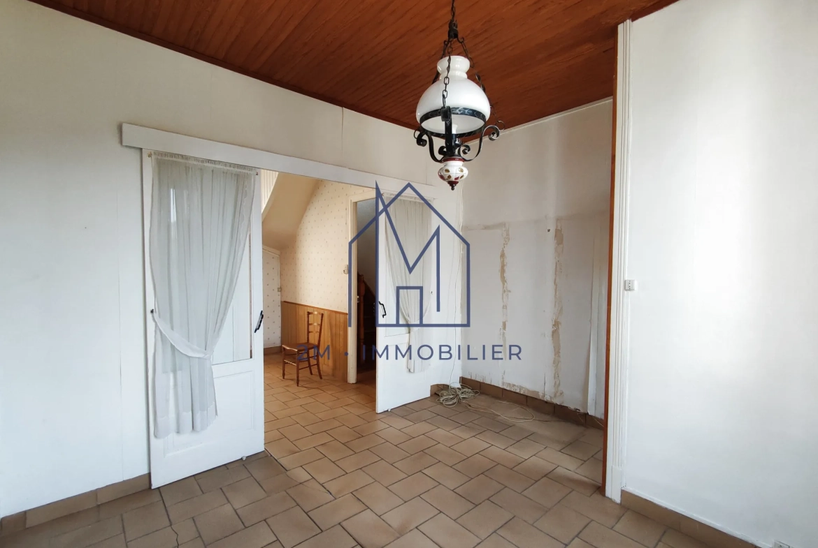 Maison lumineuse avec garage et petit extérieur au Tréport 