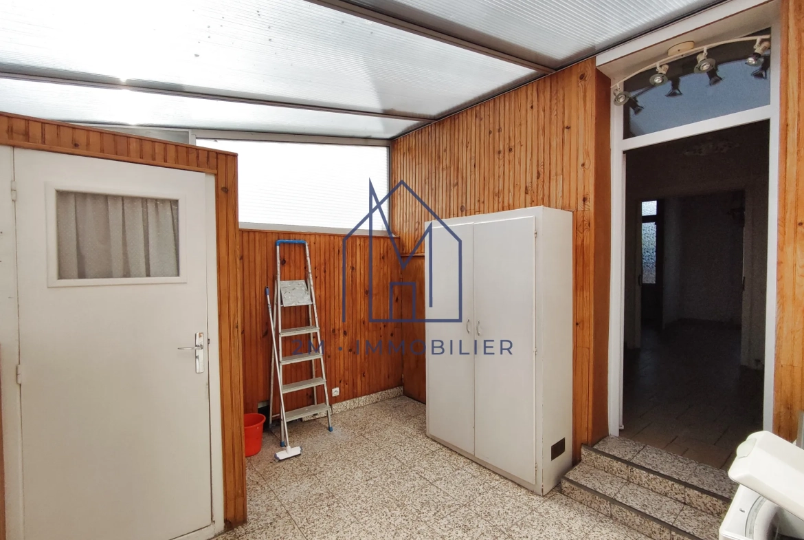 Maison lumineuse avec garage et petit extérieur au Tréport 