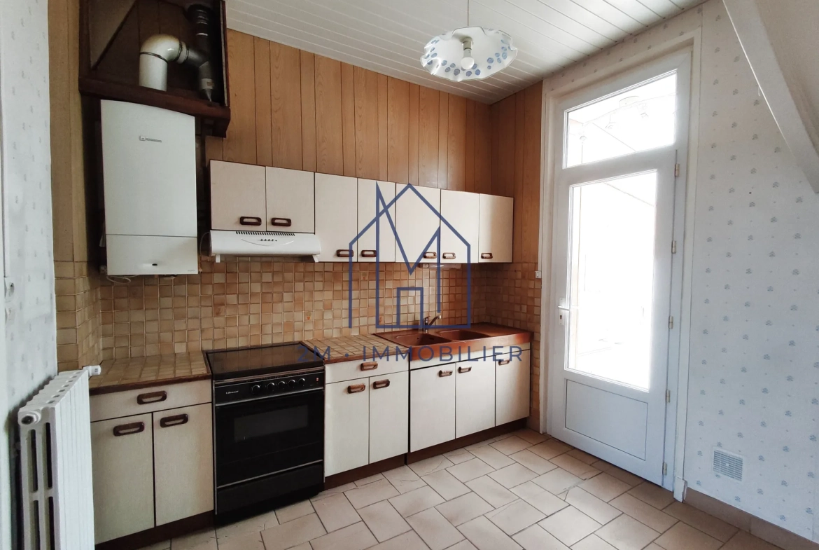 Maison lumineuse avec garage et petit extérieur au Tréport 