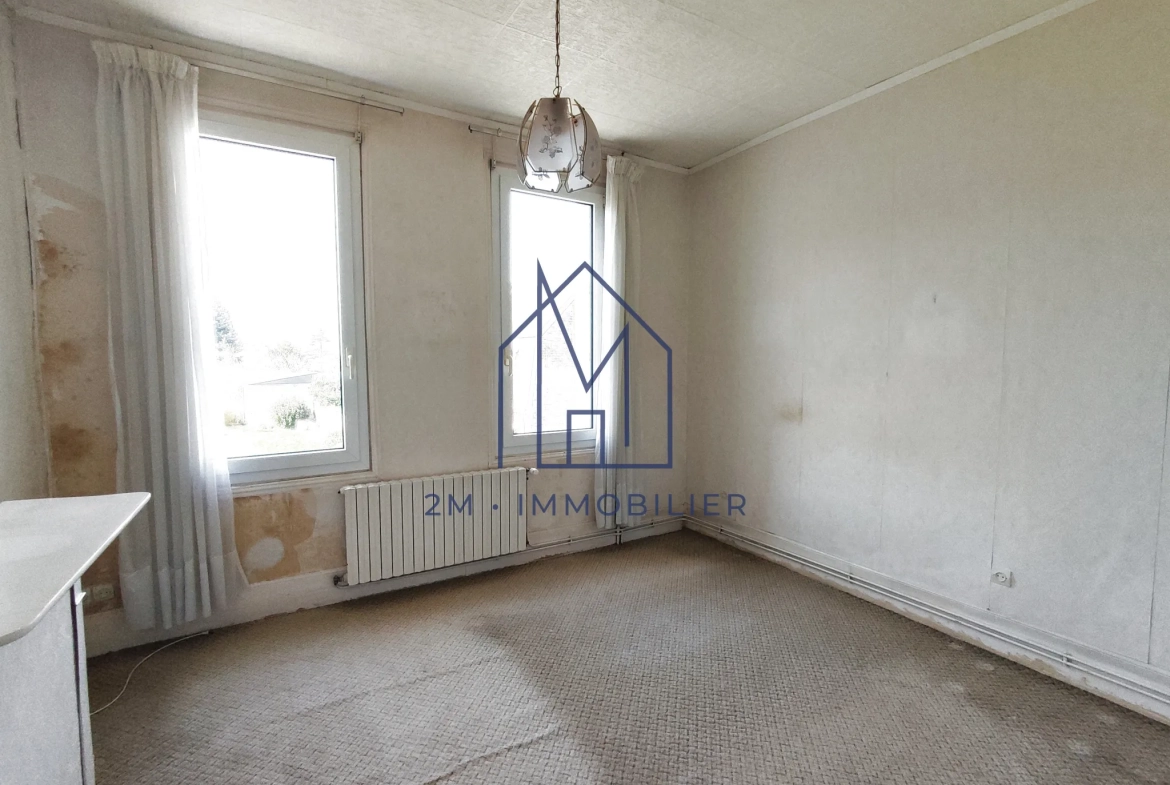Maison lumineuse avec garage et petit extérieur au Tréport 