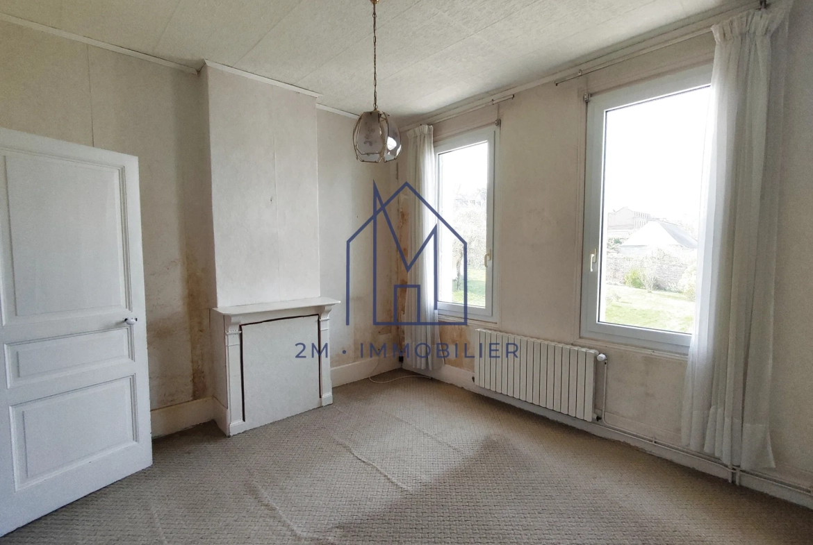 Maison lumineuse avec garage et petit extérieur au Tréport 