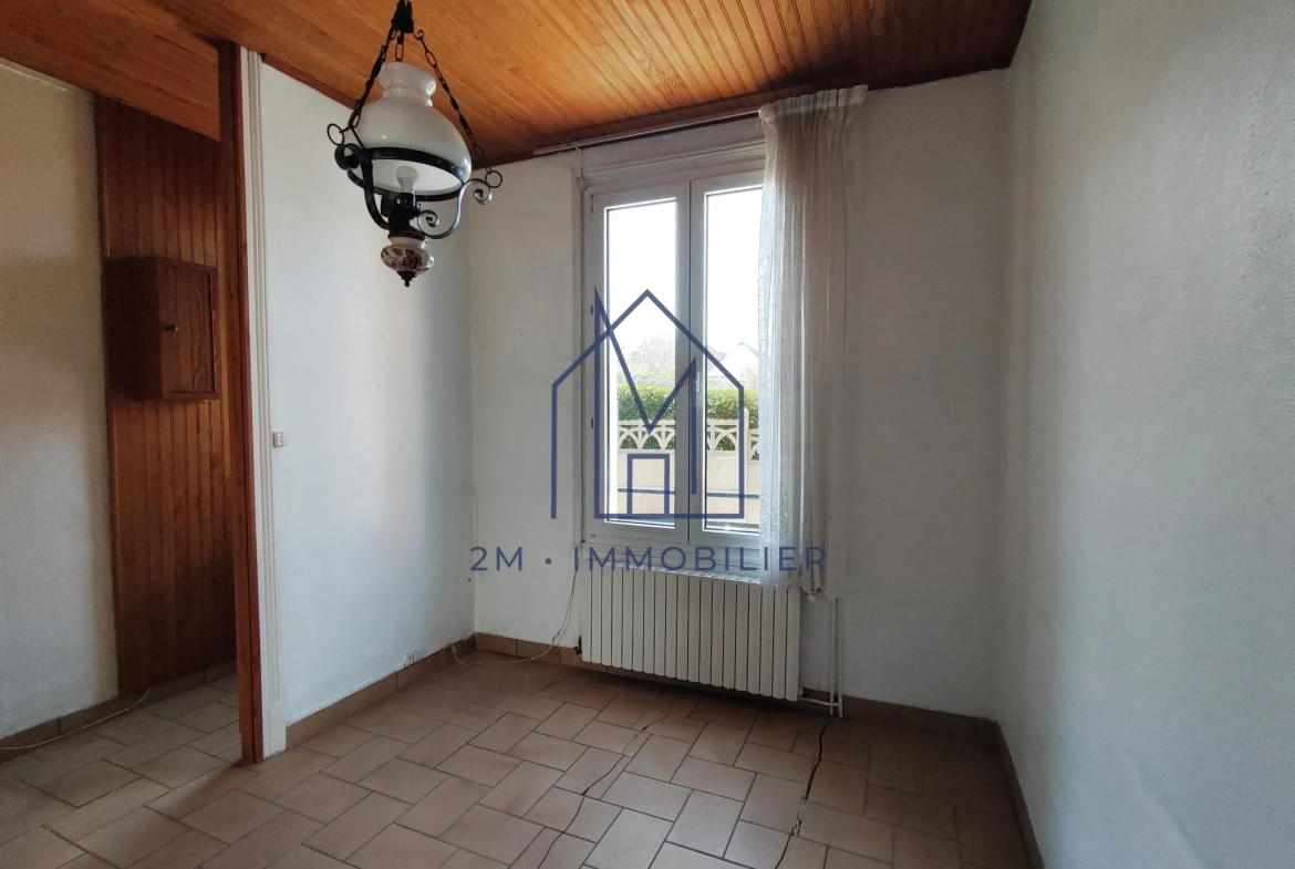 Maison lumineuse avec garage et petit extérieur au Tréport 