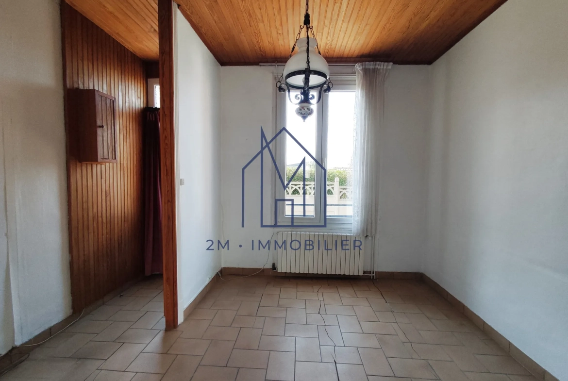 Maison lumineuse avec garage et petit extérieur au Tréport 