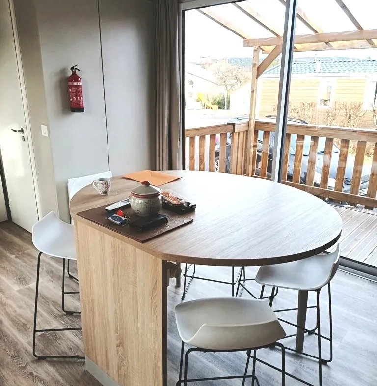 Mobil-home neuf 2023 avec terrain privé à Gérardmer – Résidence secondaire ou investissement 