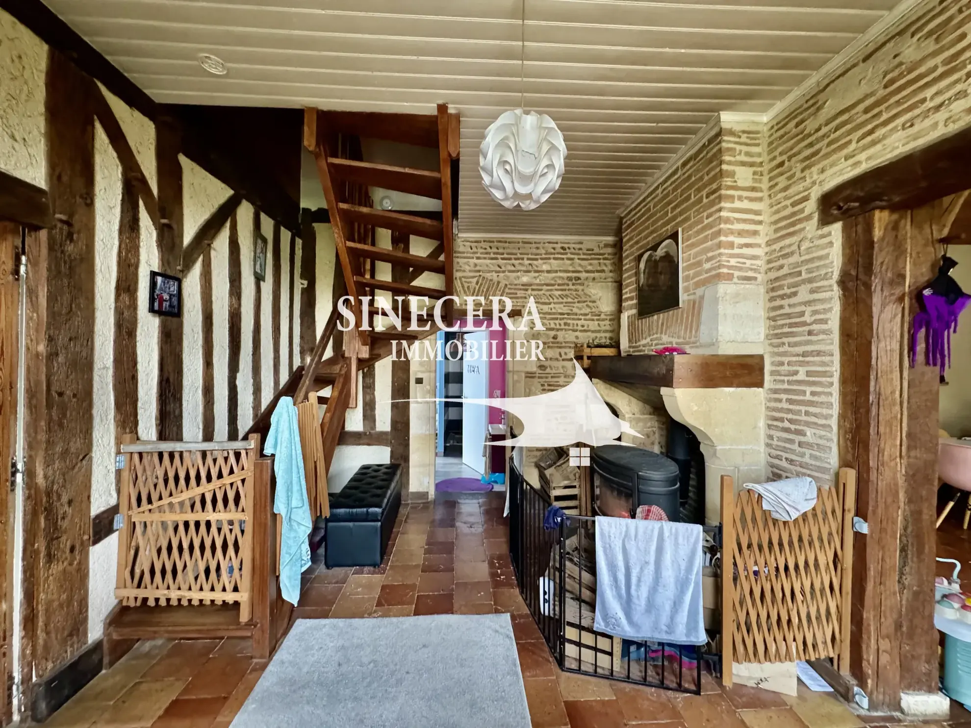 Charmante maison de 145 m² à La Force avec terrain arboré et commodités proches 