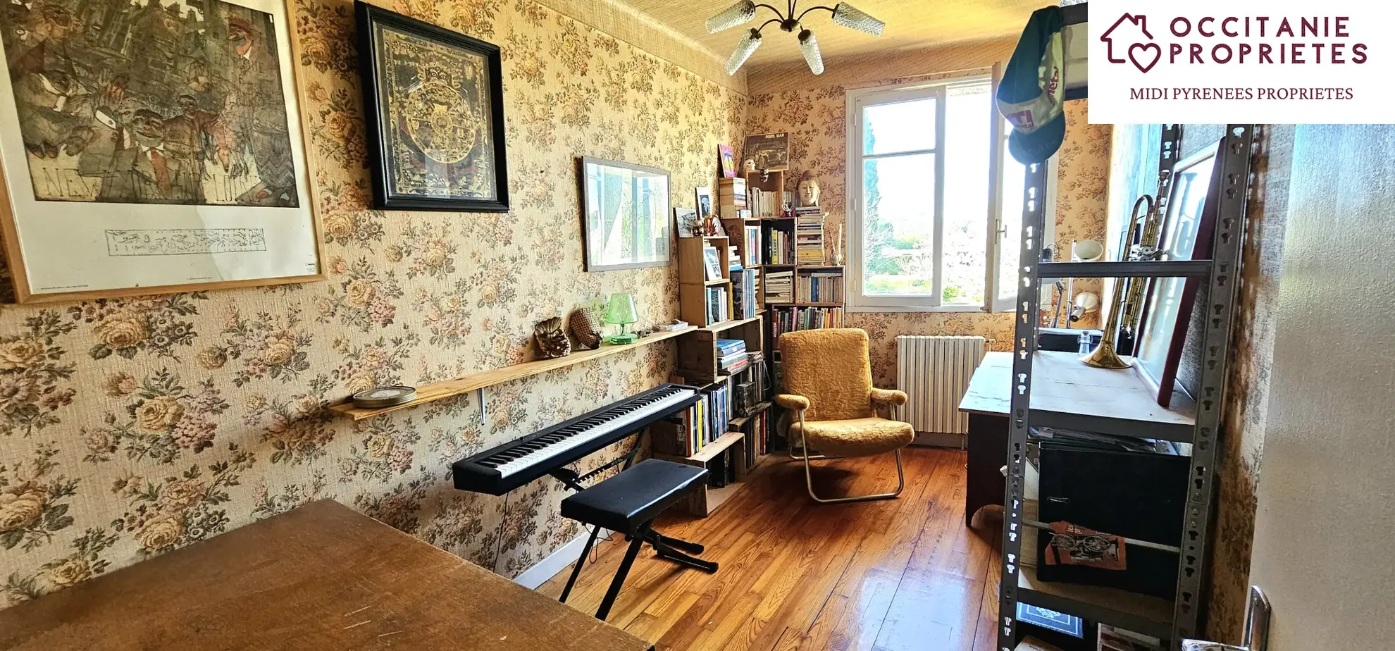 Atypique maison de 223 m² avec dépendances et terrain arboré à Ste Suzanne 