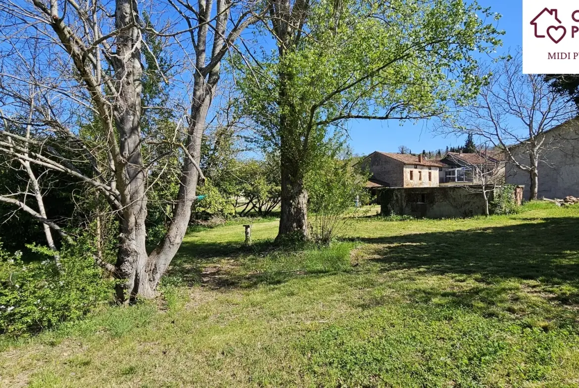 Atypique maison de 223 m² avec dépendances et terrain arboré à Ste Suzanne 