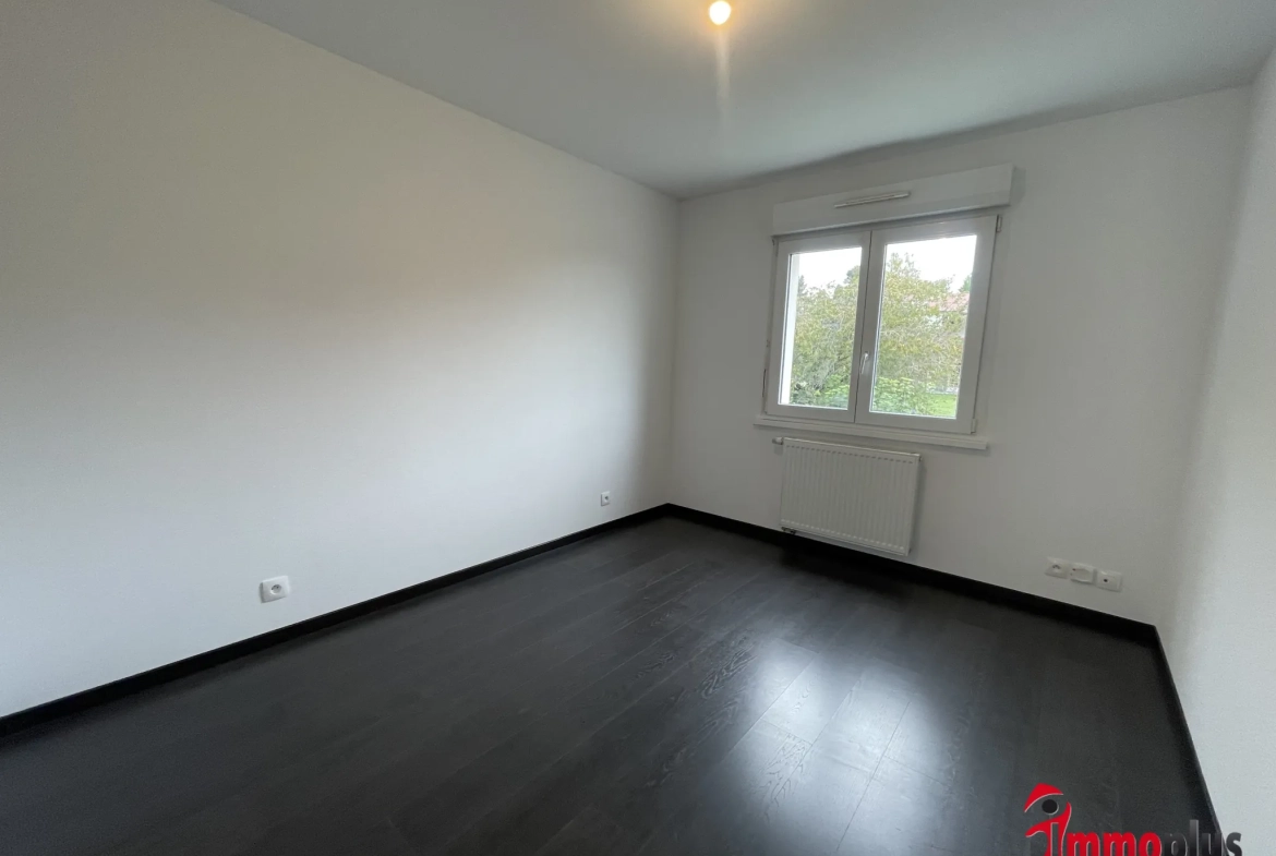 Appartement T3 avec terrasse de 45 m² à Bartenheim - standing et proximité frontière 