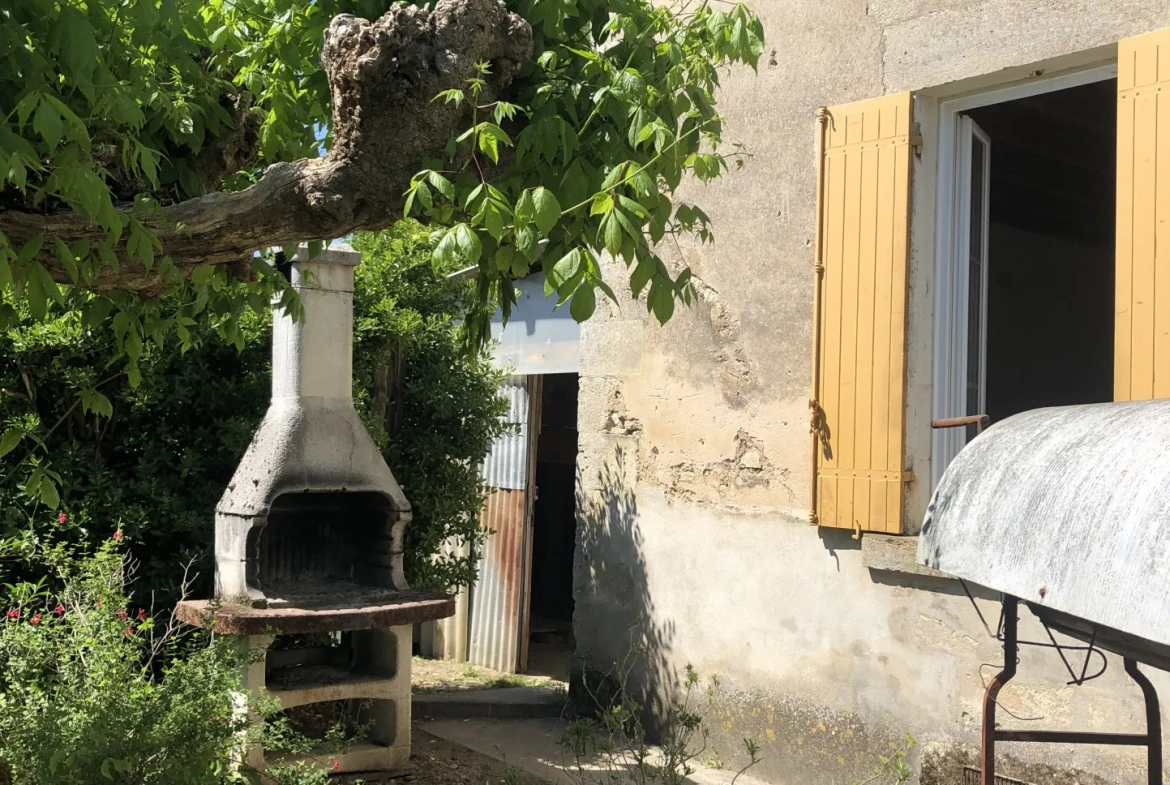 Charmante maison girondine de 120 m² avec dépendance et grand terrain entre La Réole et Marmande 
