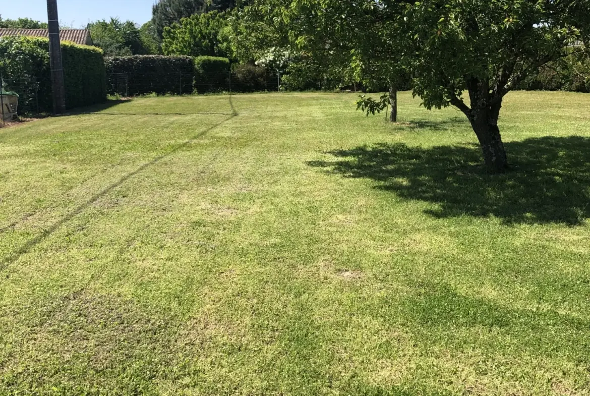 Charmante maison girondine de 120 m² avec dépendance et grand terrain entre La Réole et Marmande 
