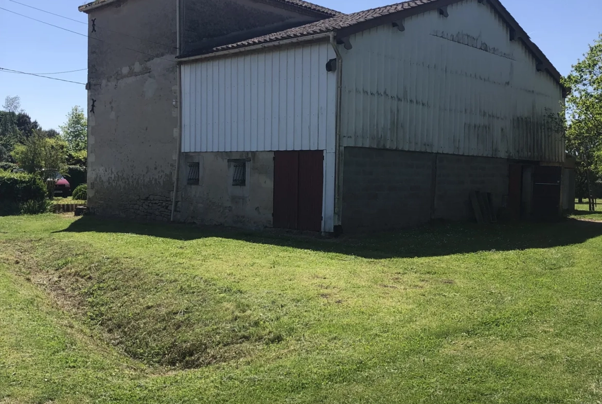 Charmante maison girondine de 120 m² avec dépendance et grand terrain entre La Réole et Marmande 