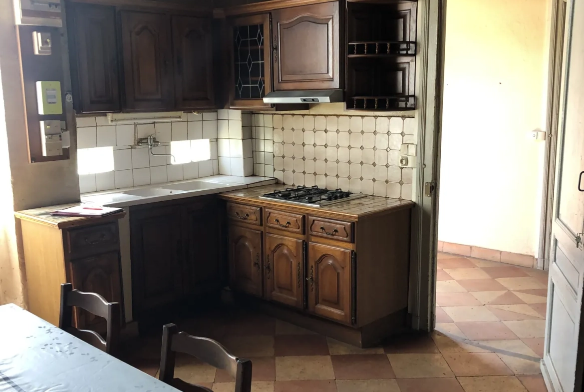 Charmante maison girondine de 120 m² avec dépendance et grand terrain entre La Réole et Marmande 