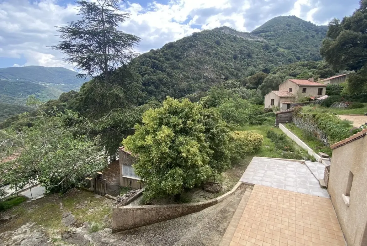 Maison de village spacieuse avec terrain à Loreto di Tallano 