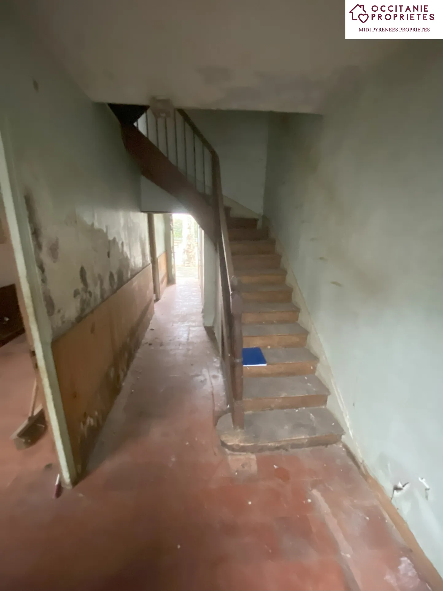 Maison de village à rénover à L Isle en Dodon, proche rivière et commerces 