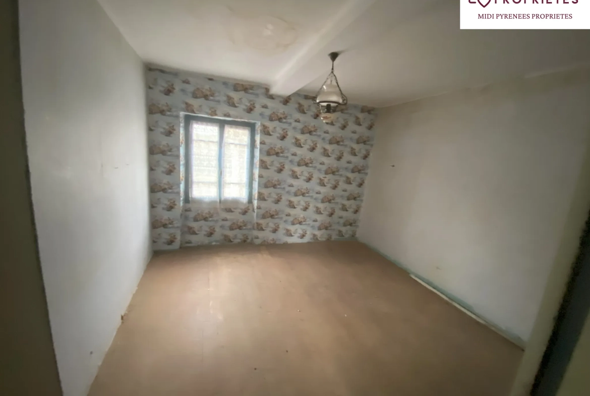 Maison de village à rénover à L Isle en Dodon, proche rivière et commerces 