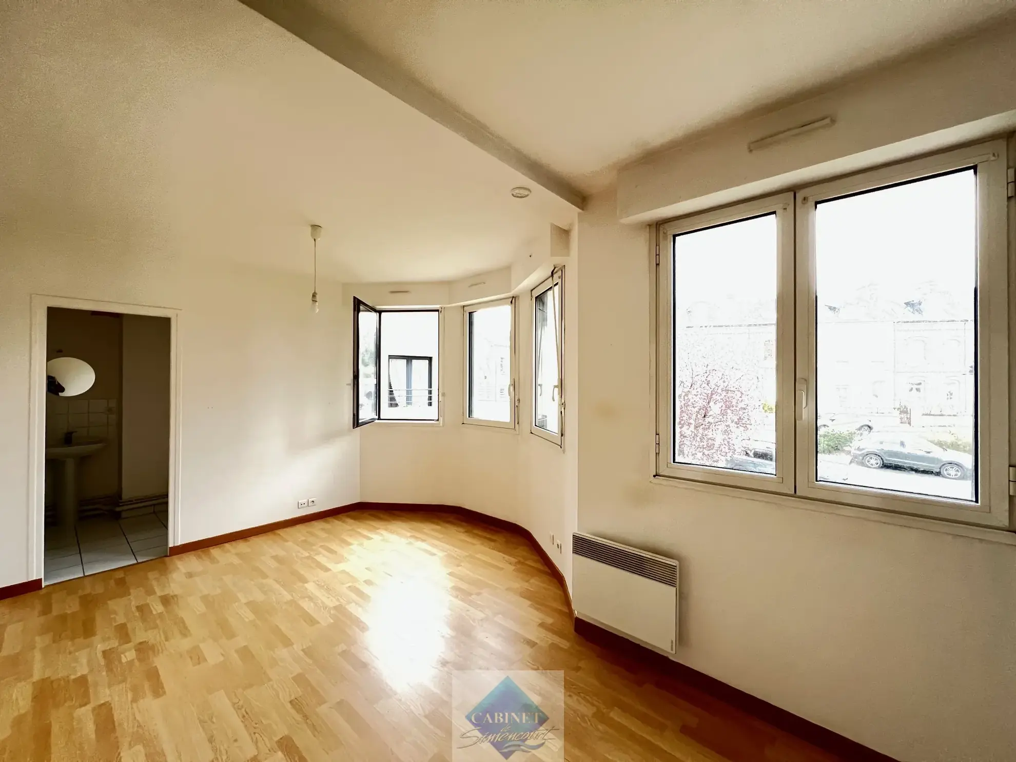 Bel appartement T2 avec cave et parking à Abbeville 
