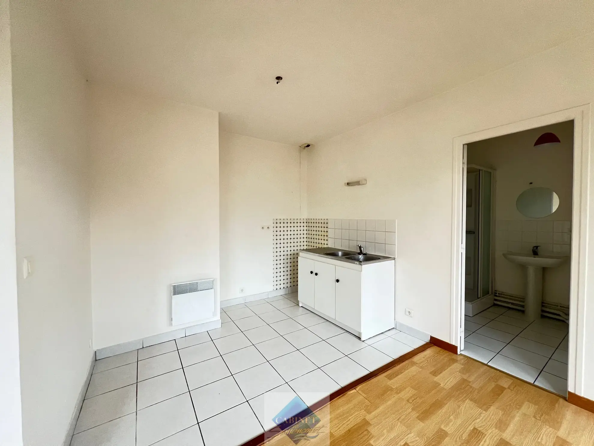 Bel appartement T2 avec cave et parking à Abbeville 