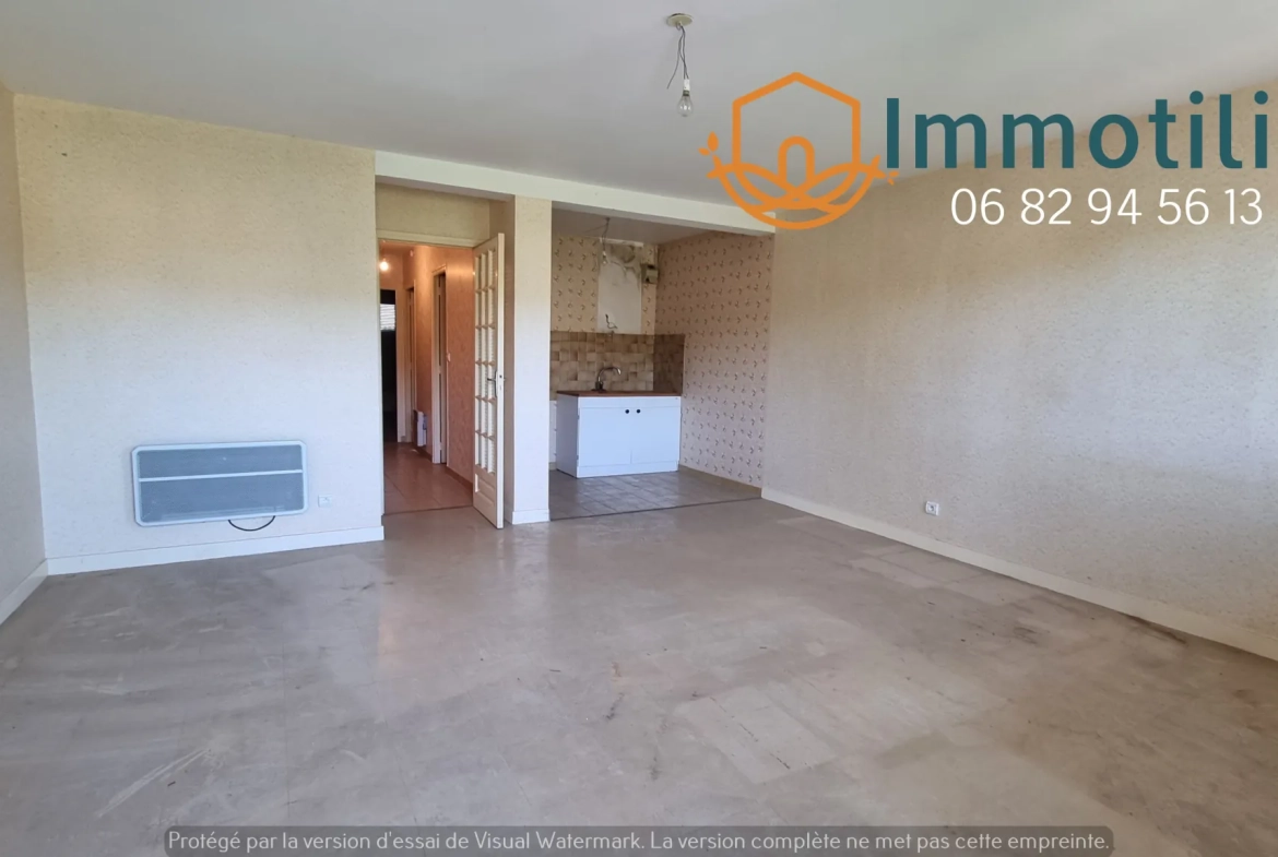 Appartement à vendre à Sens, proche centre-ville et gare, avec balcon et parking couvert 