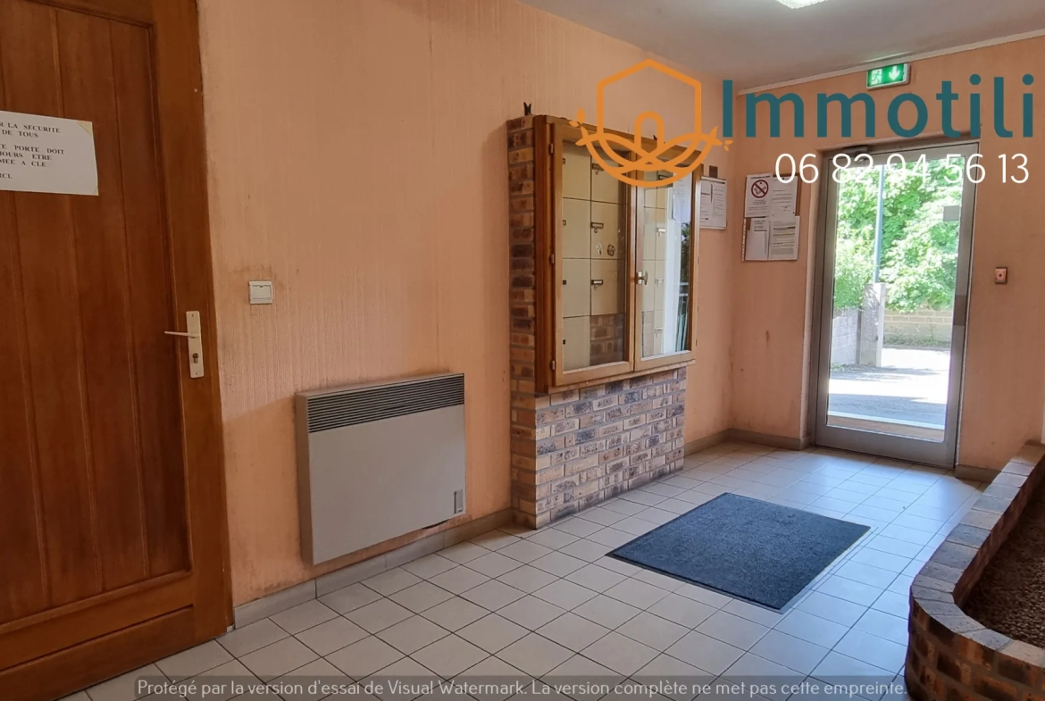 Appartement à vendre à Sens, proche centre-ville et gare, avec balcon et parking couvert 