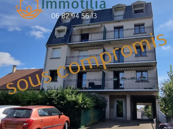 Appartement à vendre à Sens, proche centre-ville et gare, avec balcon et parking couvert