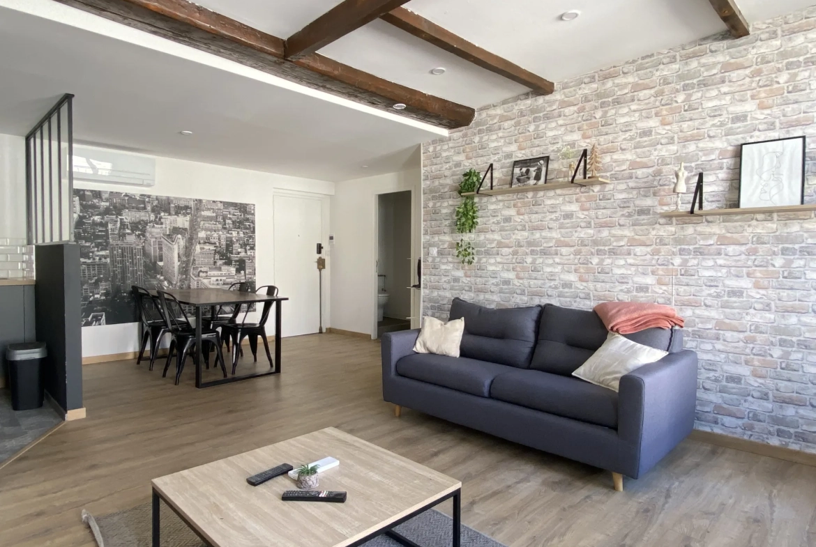 Appartement rénové de 52m² au cœur de Perpignan, idéal pour investissement ou résidence principale 