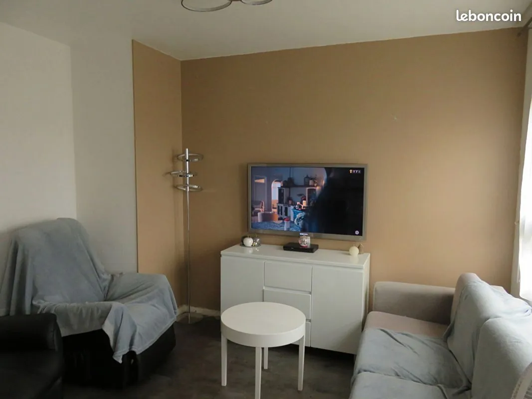Bel appartement de 80 m² à Dunkerque, 3 chambres, loué avec revenus locatifs stables 