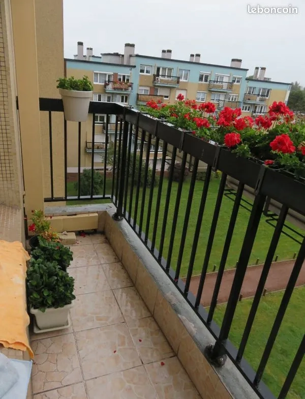 Bel appartement de 80 m² à Dunkerque, 3 chambres, loué avec revenus locatifs stables 