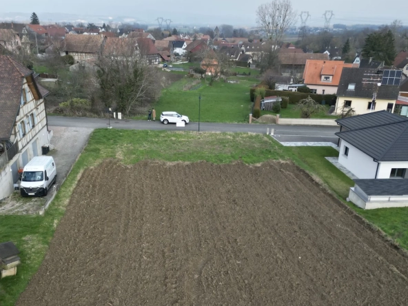 Terrain constructible de 8,5 ares à Stetten, proximité Bâle 