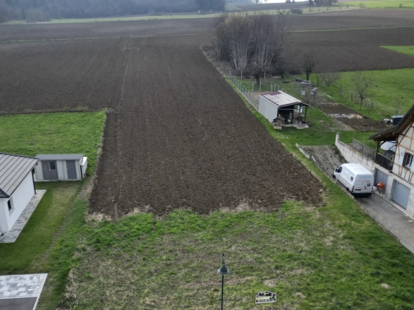 Terrain constructible de 8,5 ares à Stetten, proximité Bâle