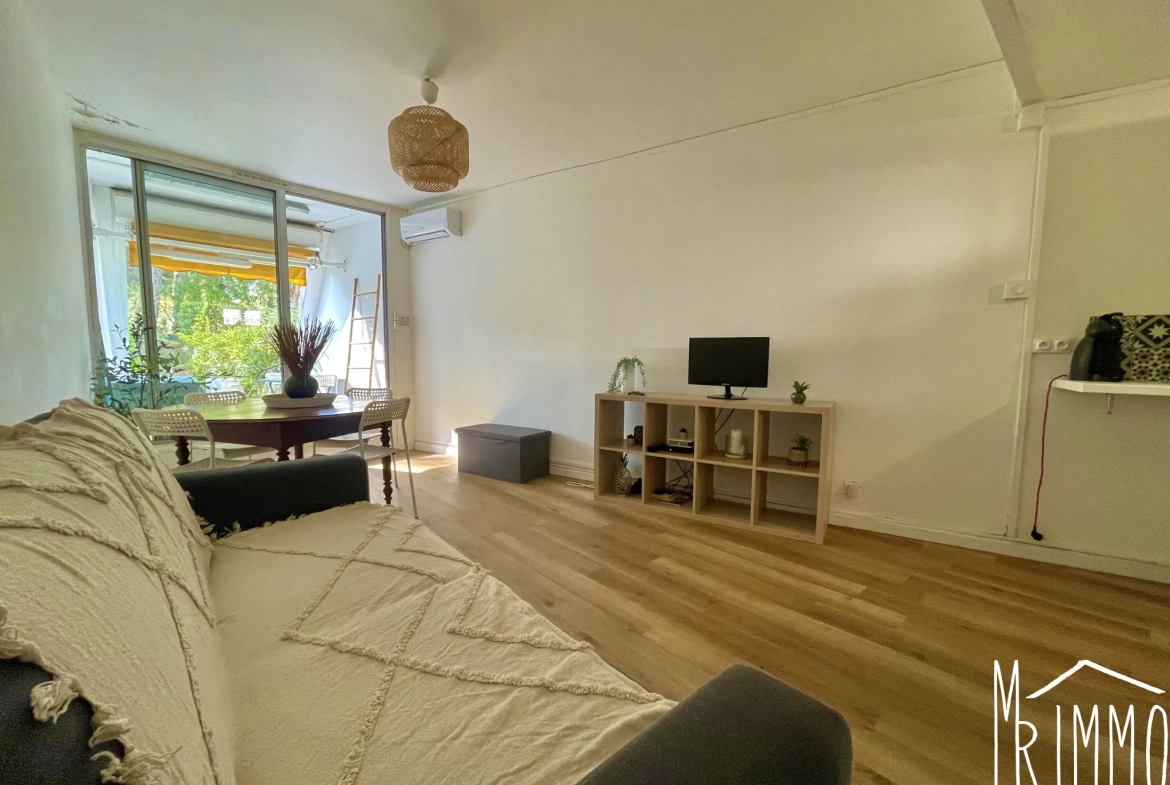 Charmant appartement T3 en rez-de-jardin à La Grande-Motte avec parking et terrasse 