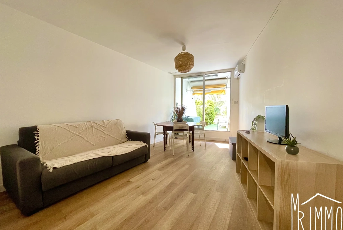 Charmant appartement T3 en rez-de-jardin à La Grande-Motte avec parking et terrasse 
