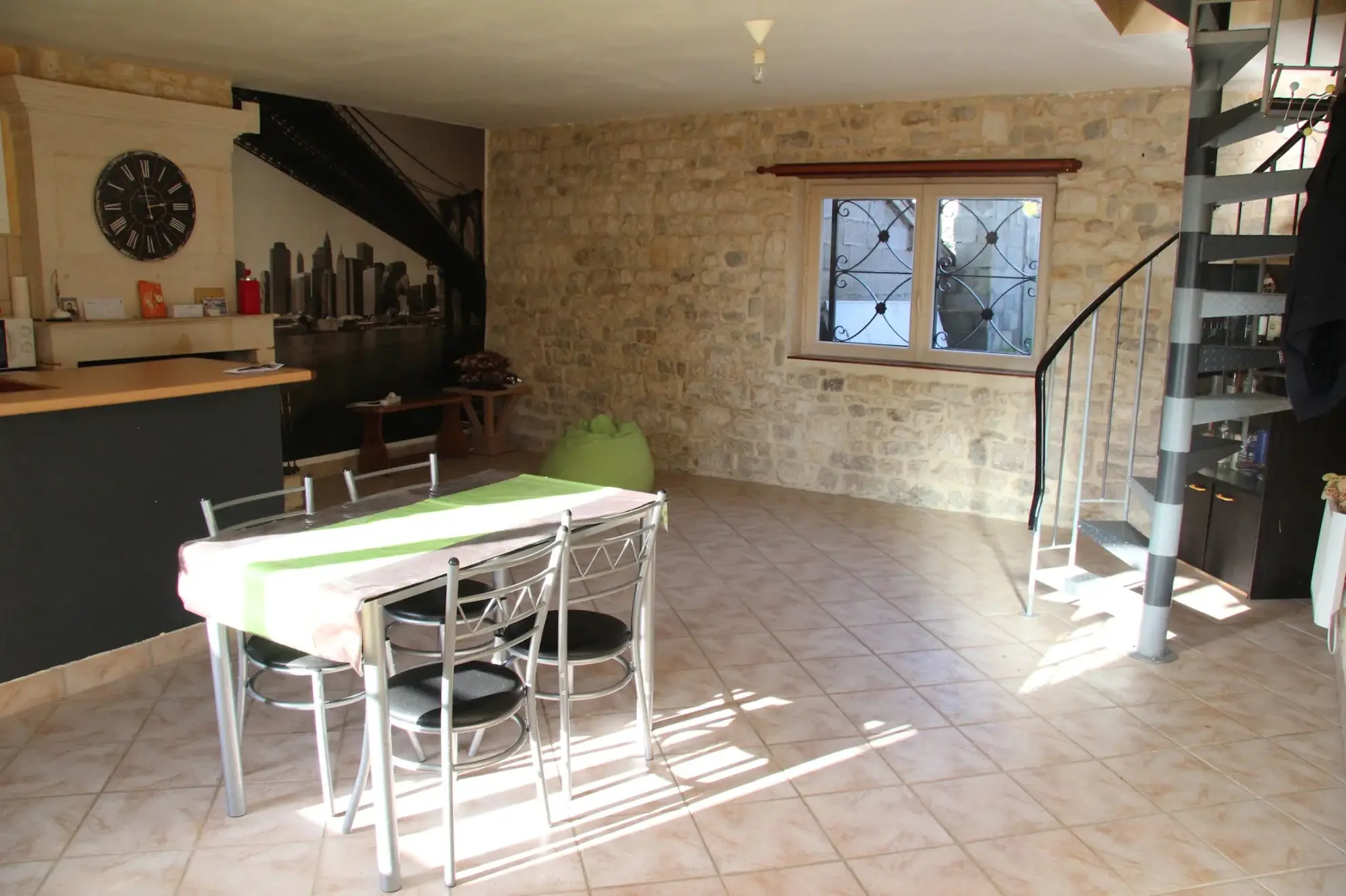 Maison en pierre avec jardin et terrain constructible à Sansais - Marais Poitevin 