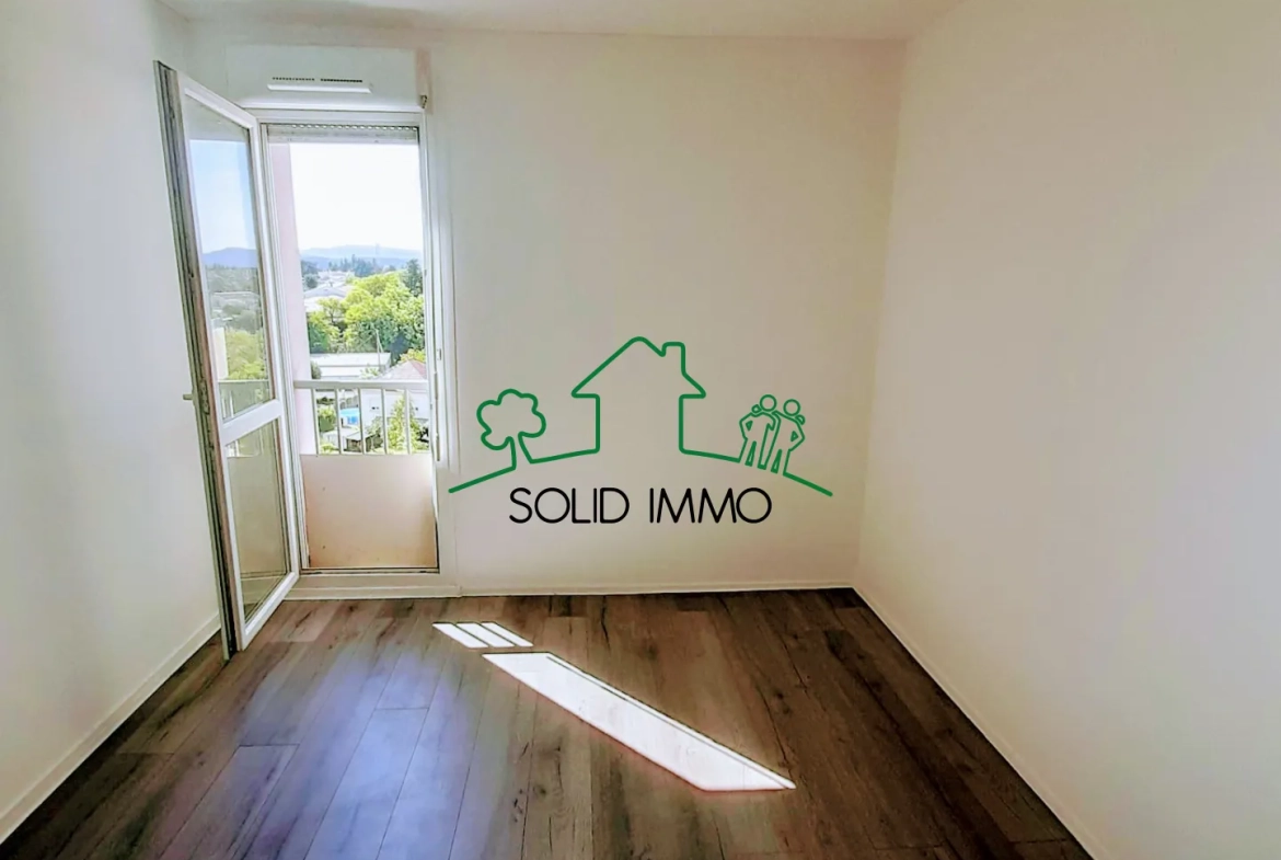 Appartement T4 lumineux de 69,4 m² à Montélimar centre-ville 