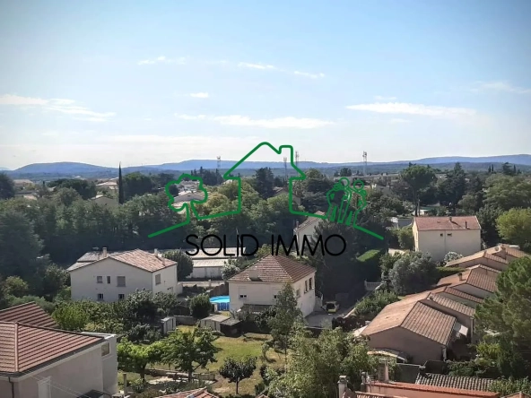 Appartement T4 lumineux de 69,4 m² à Montélimar centre-ville