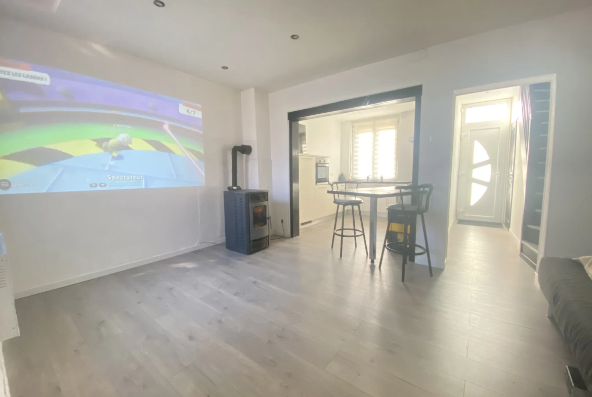 Maison de village rénovée à Falck – 2 chambres, jardin, idéal primo-accédant 