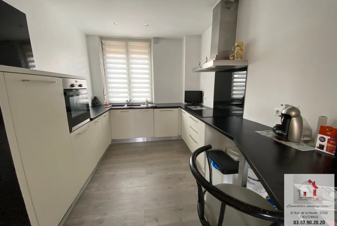 Maison de village rénovée à Falck – 2 chambres, jardin, idéal primo-accédant 