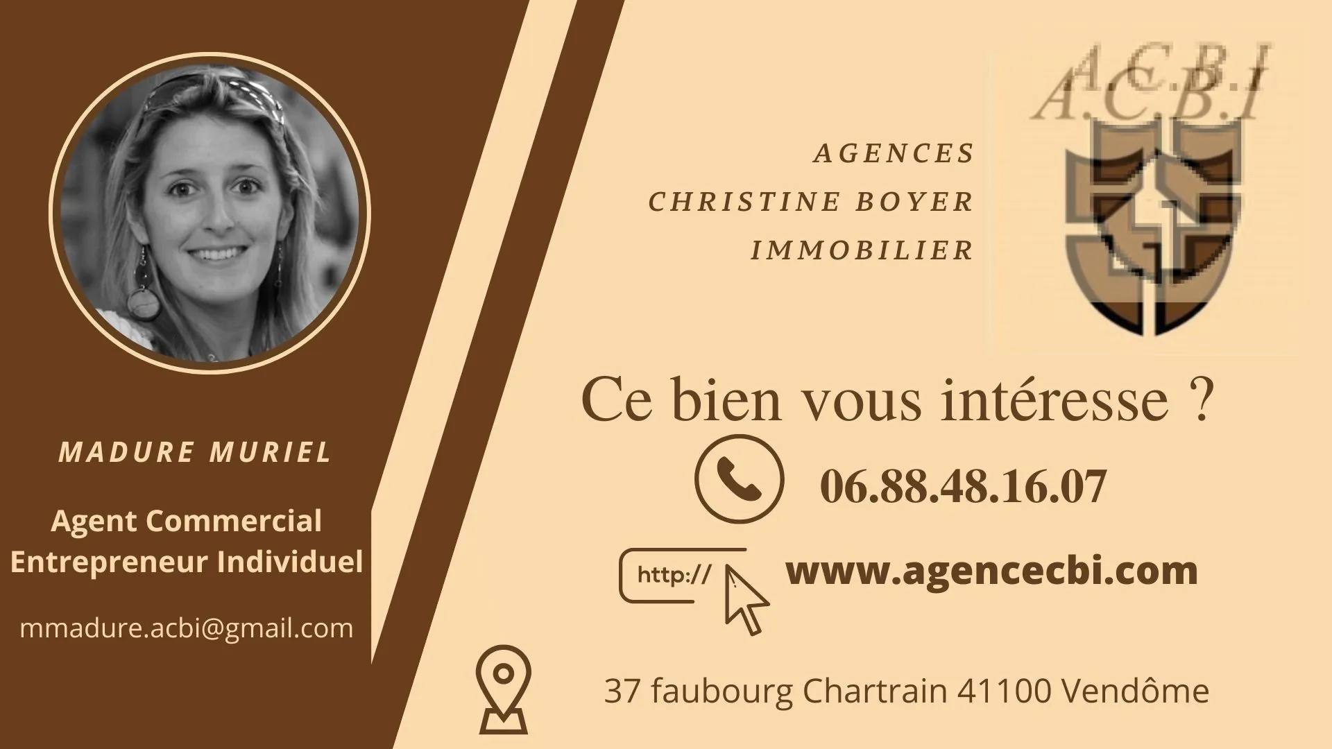 Maison à vendre à Vendôme avec jardin, garage et potentiel de rénovation 