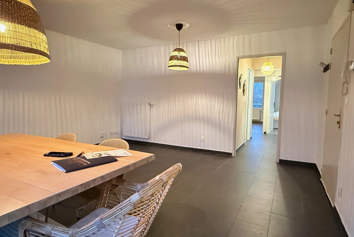 Charmant appartement de 70m² à Thionville Elange avec terrasse et parking 