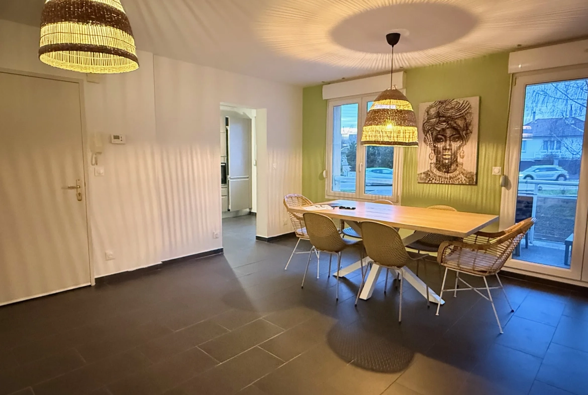 Charmant appartement de 70m² à Thionville Elange avec terrasse et parking 