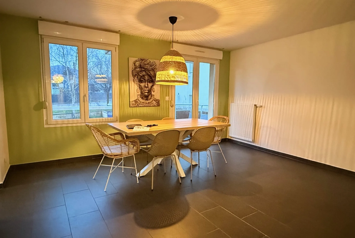 Charmant appartement de 70m² à Thionville Elange avec terrasse et parking 