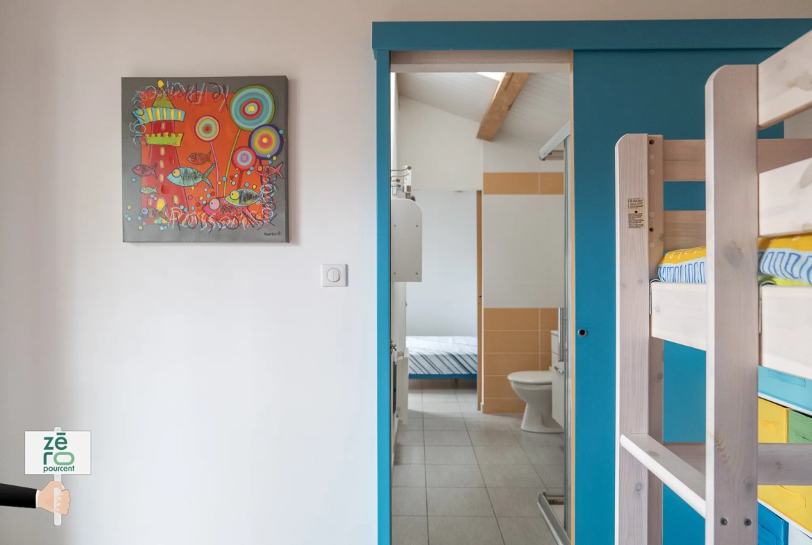 Maison à vendre à 800 mètres de la plage des Conches à Longeville-sur-mer 