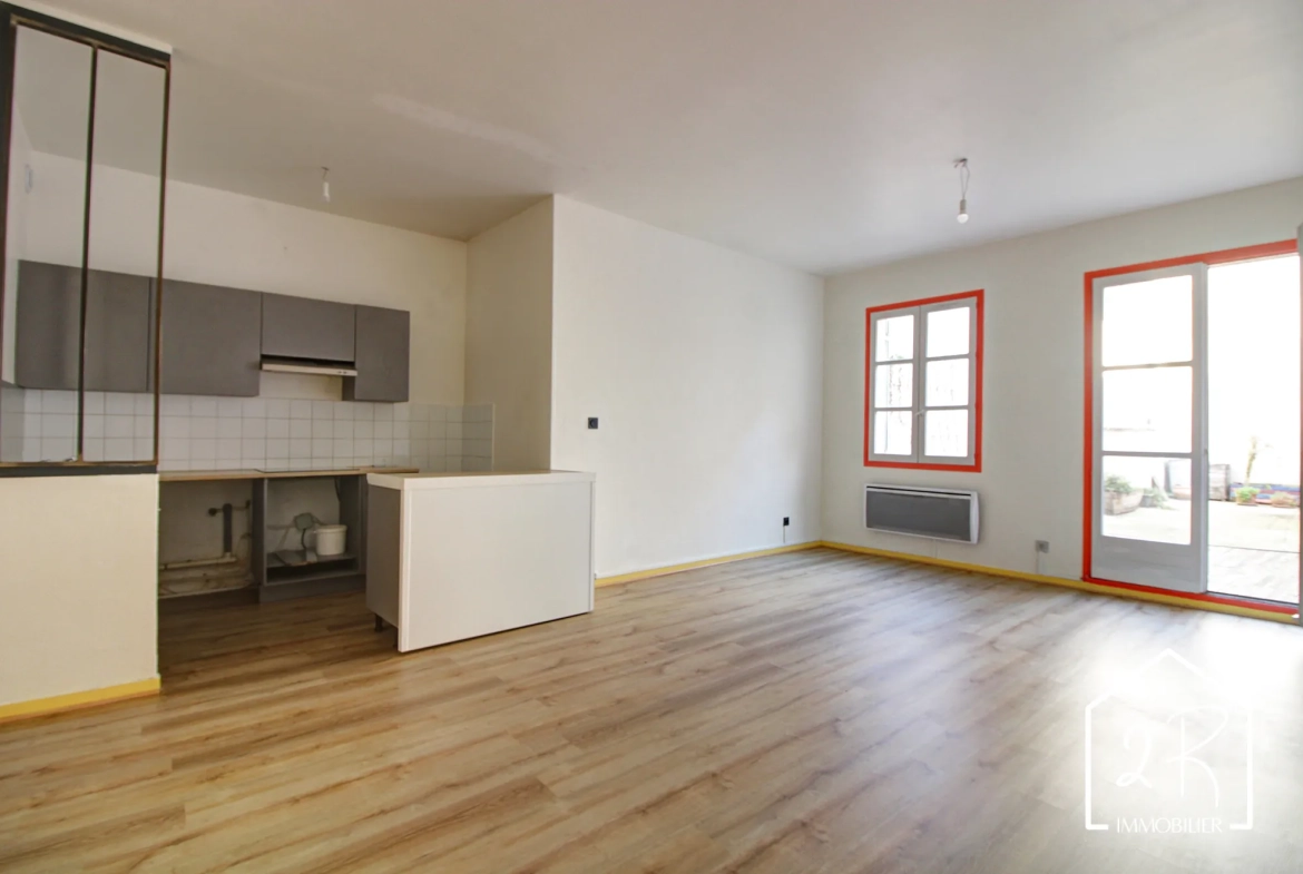 Appartement T2 de 55 m² avec terrasse privative à Vienne 