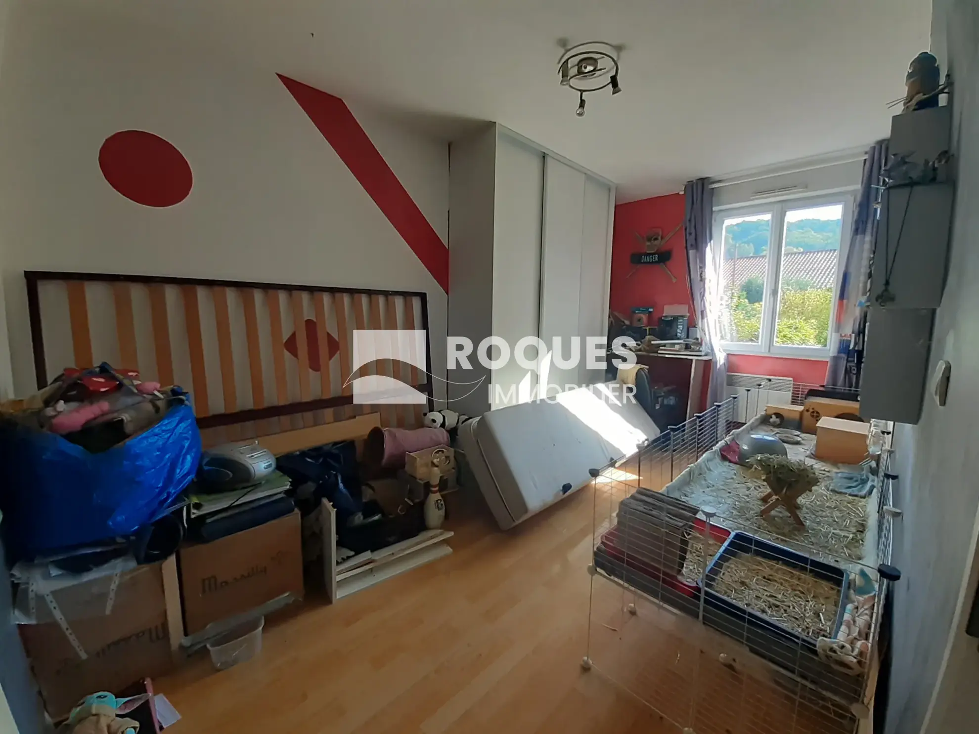 Maison de plain-pied à Creissels avec vue imprenable et jardin de 591 m² 