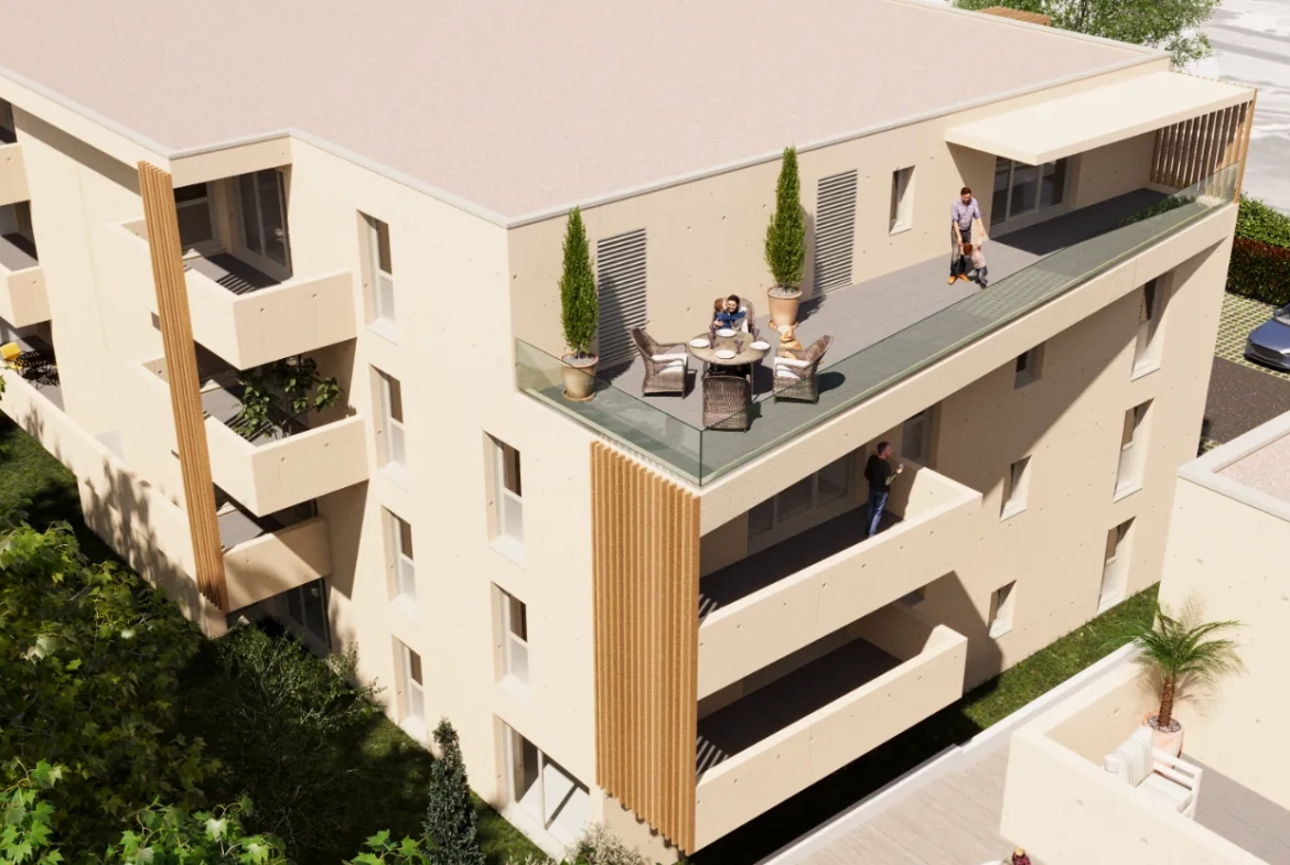 A vendre T4 neuf de standing à Gignac - Livré 2026 